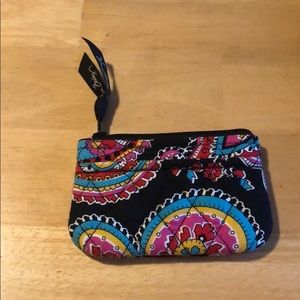 🎉NWOT Vera Bradley Zip Coin Purse